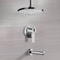 Chrome Tub and Shower Faucet Set With Rain Ceiling Shower Head